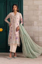 Sana Safinaz - M251-028A-3CI - Lawn - 3 Piece - Unstitch